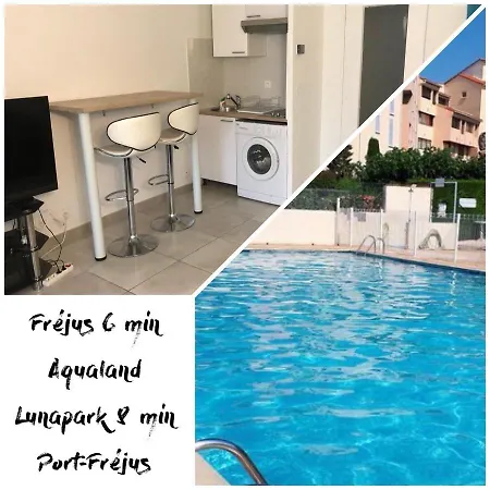 Balcon Des Arenes Studio 5e Etage Piscine Clim Tennis Apartment
